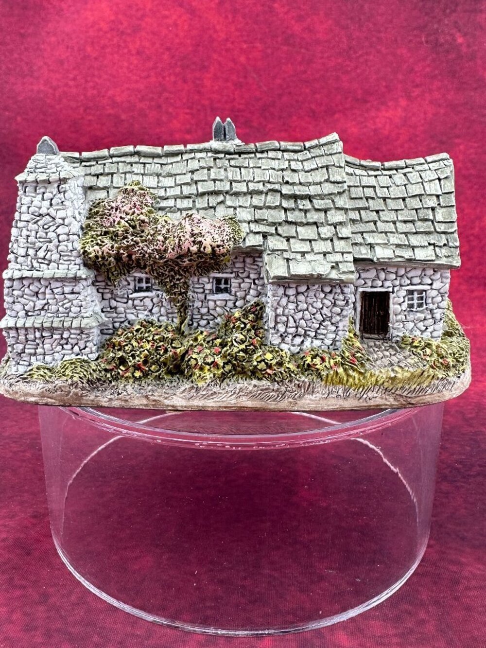 VINTAGE LILLIPUT LANE "TINTAGEL" POST OFFICE MINIATURE HAND-PAINTED COTTAGE